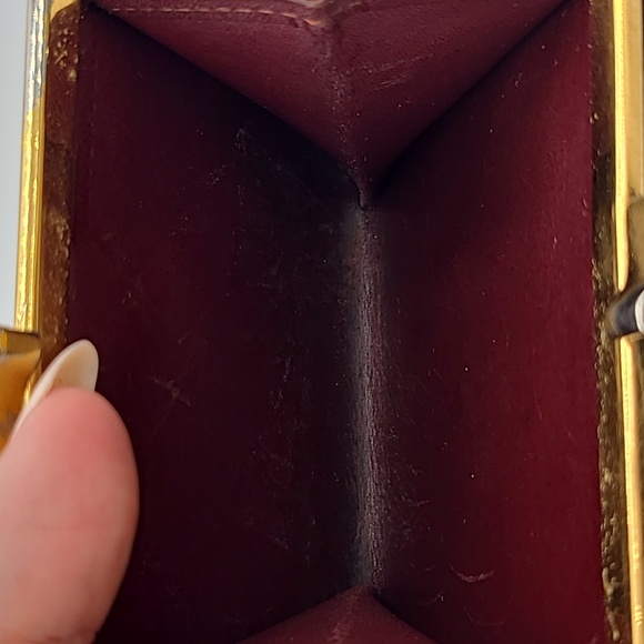 Les Must de Cartier leather kisslock wallet - Picture 14 of 16